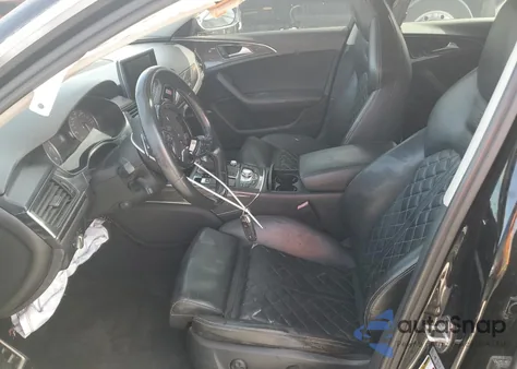 2014 Audi S6 z USA, uszkodzony, nr VIN WAUF2AFC8EN134550